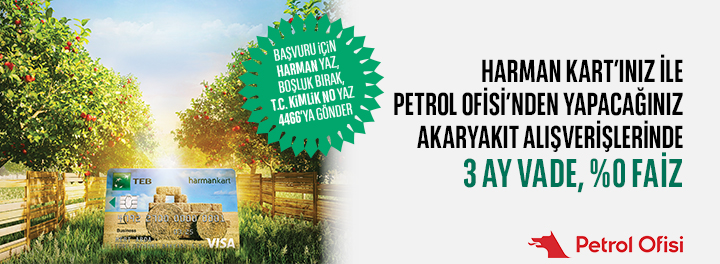 TEB Harman Kart - Petrol Ofisi İşbirliği