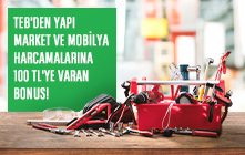 Yapi Market Harcamalariniza 100 Tl Bonus Turk Ekonomi Bankasi