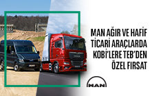 TEB ve MAN İş Birliğiyle Ticari Araç Filonuza Güç Katın.