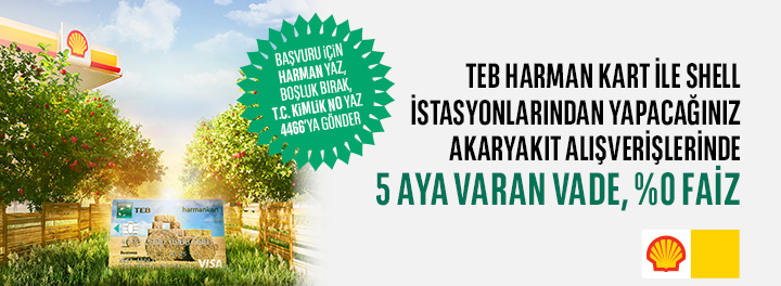 TEB Harman Kart - Shell İşbirliği