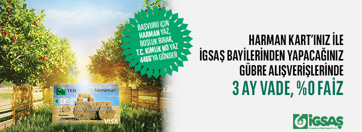 TEB Harman Kart ve İGSAŞ işbirliği