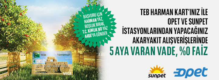 TEB Harman Kart - Opet ve Sunpet İşbirliği 