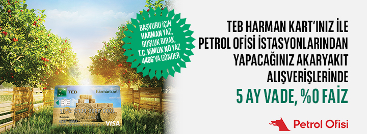 TEB Harman Kart - Petrol Ofisi İşbirliği