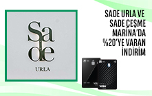 Sade Urla Ve Sade Çeşme Marina’da %20'ye Varan İndirim!