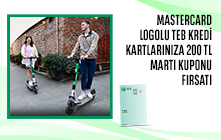 Mastercard Logolu TEB Kredi Kartlarınızla 200 TL Martı Kuponu!