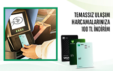 Toplu Taşıma Harcamalarınıza 100 TL'ye Varan İndirim!