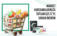 TEB Bireysel Banka Kartları ile Market ve Gıda Harcamalarınızda 625 TL'ye varan İndirim!
