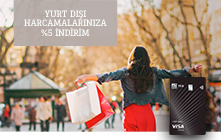TEB'den Yurt Dışı Harcamalarınıza %5 İndirim