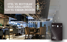 TEB'den Otel ve Restoran Harcamalarınıza %20'ye Varan İndirim