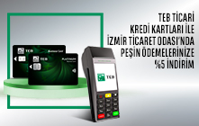 İzmir Ticaret Odası Peşin Ödemelere İndirim Fırsatı!