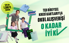 Okula Dönüş Alışverişlerinize Toplam 1.500 TL İndirim!