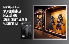 my Visa'lılara Samurai Ninja Müzesinde Seçili Deneyimlerde %15 İndirim Ayrıcalığı