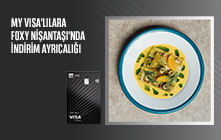 my Visa'lılara Foxy Nişantaşı'nda İndirim Ayrıcalığı
