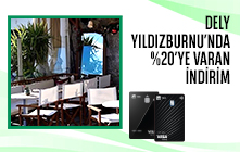 Dely Yıldızburnu'nda %20'ye varan İndirim!