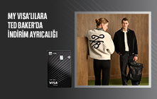 My Visa'lilara Ted Baker'da İndirim Ayricaliği