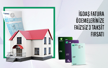 TEB Bireysel Kredi Kartlarınızla CEPTETEB Mobil'den Yapılacak İgdaş Doğalgaz Ödemelerinize Faizsiz 3 Taksit!
