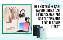 TEB'den Sevdikleriniz için Ek Kart Başvurularında Bu Aya Özel toplam 1.000 TL Bonus!