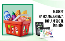TEB Bireysel Banka Kartları ile Market ve Gıda Harcamalarınızda 500 TL'ye Varan İndirim!