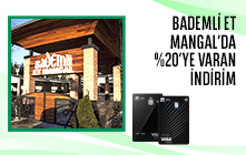 Bademli Et Mangal'da %20'ye varan İndirim!