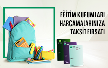 TEB Kredi Kartlarınızla Eğitim Kurumları Harcamalarınıza Faizsiz 5 Taksit!