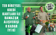 Ramazan'a Özel TEB'den Toplam 2.000 TL Bonus!