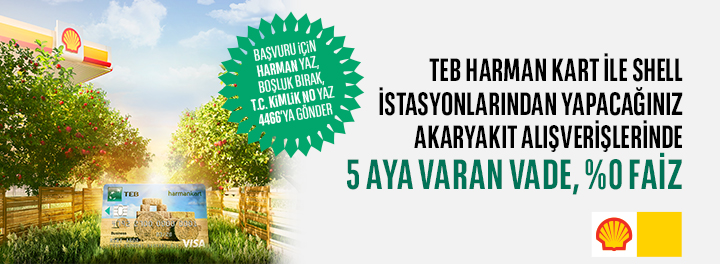 TEB Harman Kart - Shell İşbirliği