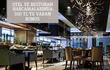 TEB'den Otel ve Restoran Harcamalarınıza %10 Bonus