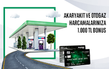 TEB Ticari Kredi Kartları ile Akaryakıt ve Otogaz Harcamalarınıza 1000 TL Bonus! 
