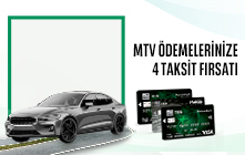 Ticari Kredi Kartları ile MTV Ödemelerinize 4 Taksit Fırsatı!