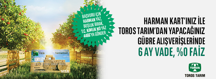 TEB Harman Kart - TOROS İşbirliği