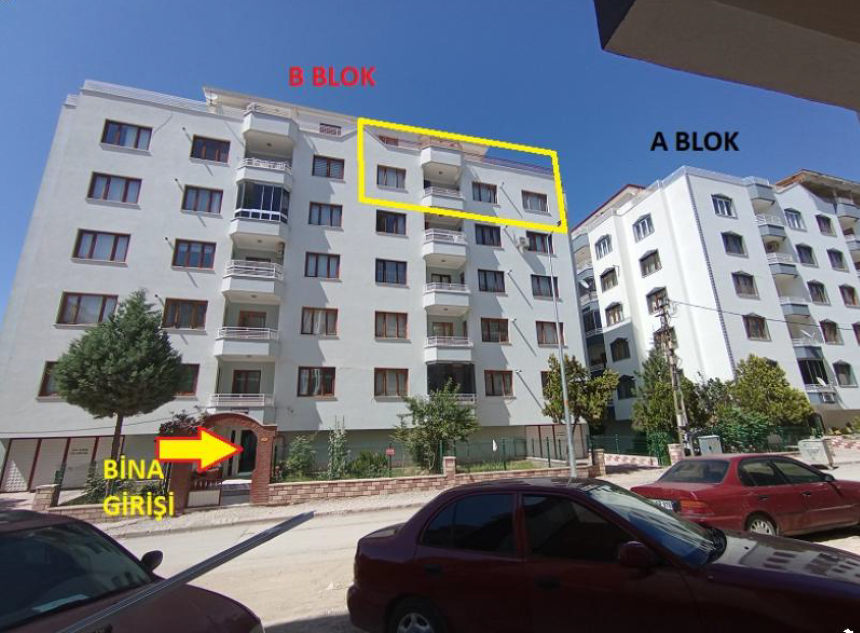 9854 Malatya Battalgazi'de Dubleks Daire