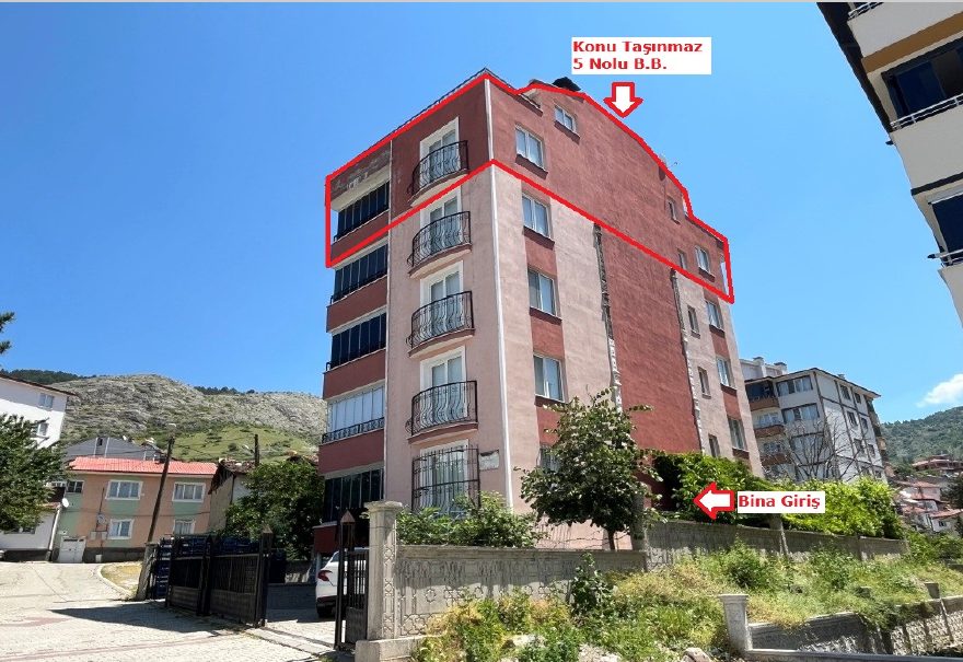 9870 Tokat Merkez'de Daire